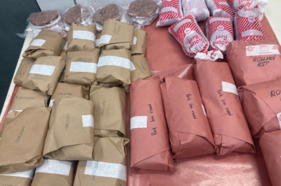 cut and packaged meat