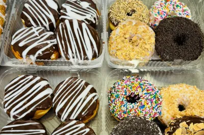 donuts flowers